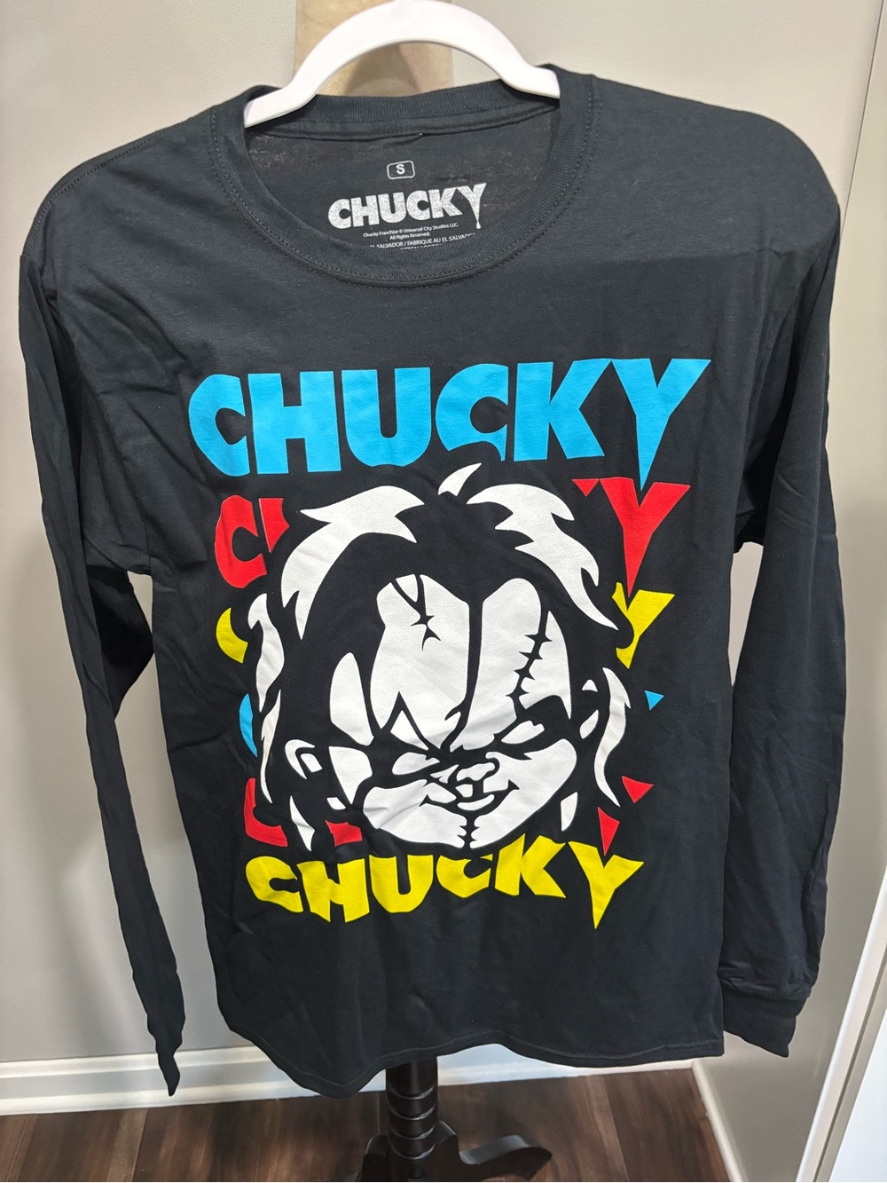Chucky Graphic Long-Sleeve Tee New